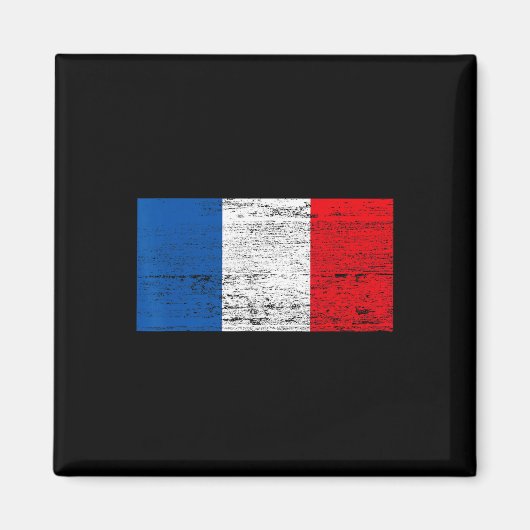 French Flag France Flag Viva La France  マグネット (正面)