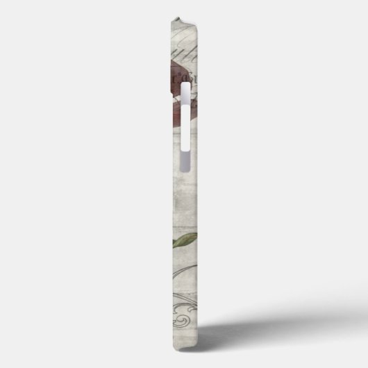 French Floral I Case-Mate iPhoneケース (裏面 / 左)