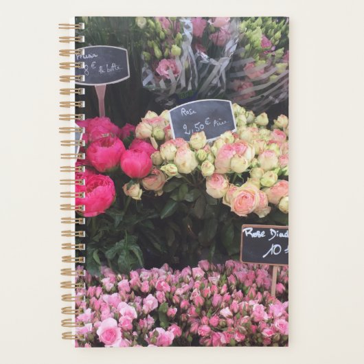 French Flowers Planner プランナー手帳 (正面)