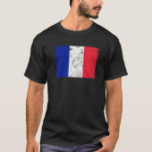 French France Flag Pride French Flag Tシャツ (正面)