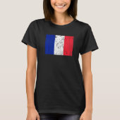 French France Flag Pride French Flag Tシャツ (正面)