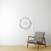 French Garden Party flower Invitation タペストリー (インサイチュ(横))