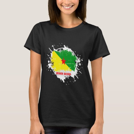 French Guiana Splash Tシャツ (正面)