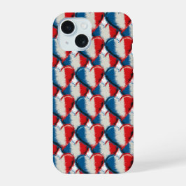 French Hearts 2 iPhone 15ケース