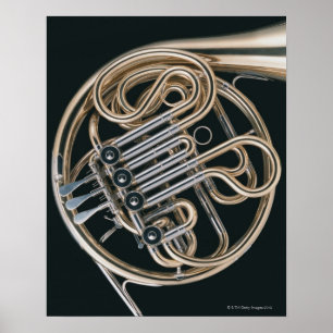 French Horn ポスター