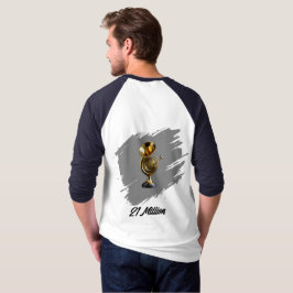 French horn Bitcoin 0121Million van HOB 02 Tシャツ