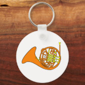 French Horn Keychain キーホルダー (正面)