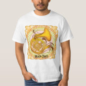 French Horn Rhythm t-shirt Tシャツ (正面)