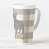 French Kisses カフェラテマグ (右アングル)