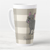 French Kisses カフェラテマグ (左アングル)