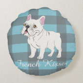 French Kisses ラウンドクッション (裏面)