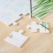 French Lady & Poodle Garden Puzzle ジグソーパズル (側面)