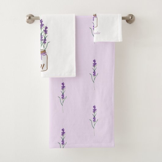 French Lavender Botanical バスタオルセット (インサイチュ)