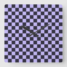 French lilac checkerboard pattern