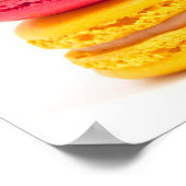 French macaroons ポスター (角)