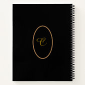 French Menu Spiral Notebook ノートブック (裏面)