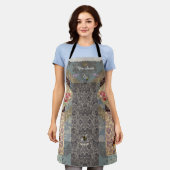 French "Mother-Saint" Rococo Apron エプロン (着用した状態)