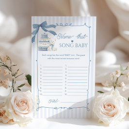 French Nursery Coquette Name That Song Baby game