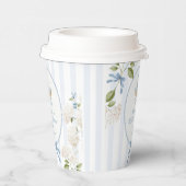 French Nursery Vintage Carriage Baby Shower 紙コップ (右)