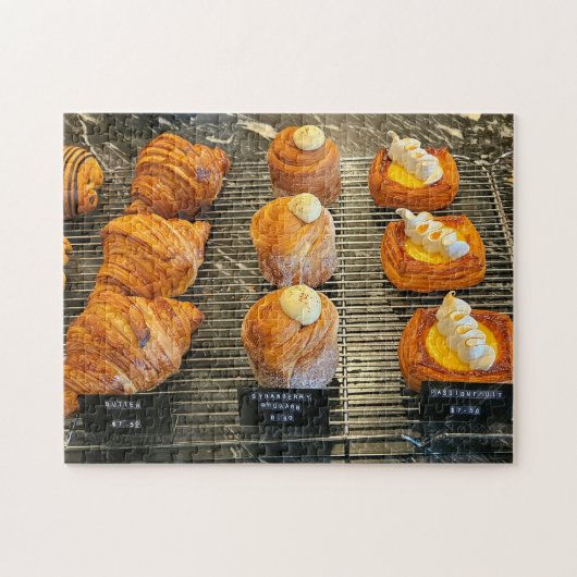 French Pastries Puzzle, 11" x 14", 252 pieces ジグソーパズル (横)