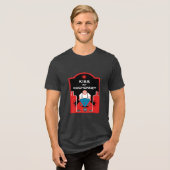 French Pétanque Bocce トライブレンドTシャツ (正面全面)