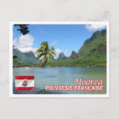 French Polynesia - Moorea - Cook's Bay - ポストカード (正面)