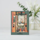 French Quarter Balcony & Wine, Fig Street Studio ポストカード (スタンド正面)