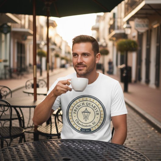 French Quarter Charleston Neighborhood Heritage Tシャツ