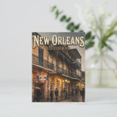 French Quarter USA ポストカード (スタンド正面)