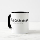 French quote Mug  マグカップ (正面左)