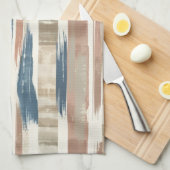 French Retro Brush Stripe Kitchen Towels キッチンタオル (四つ折り)