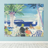 French Riviera  キャンバスプリント (インサイチュ (ウッドフロア))