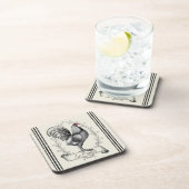 French Rooster Le Poulet コースター (右側)