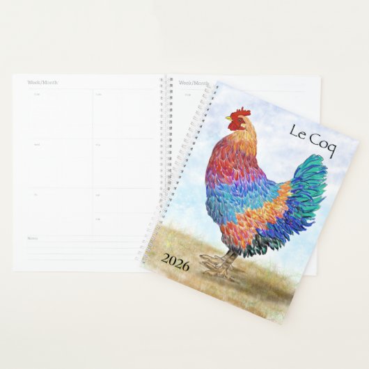 French Rooster Planner プランナー手帳 (ディスプレー)