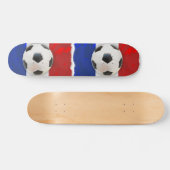French Soccer Skateboard スケートボード (横)
