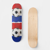 French Soccer Skateboard スケートボード (正面)