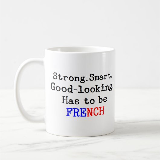 french strong コーヒーマグカップ (左)