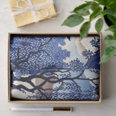 French-Style Blue Chinoiserie Decoupage Print 薄葉紙 (ギフト)