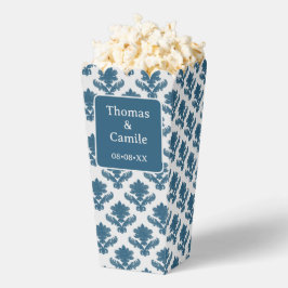 French Tapestry Blue and White フェイバーボックス