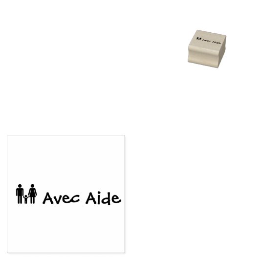 French Teacher ラバースタンプ (押印)