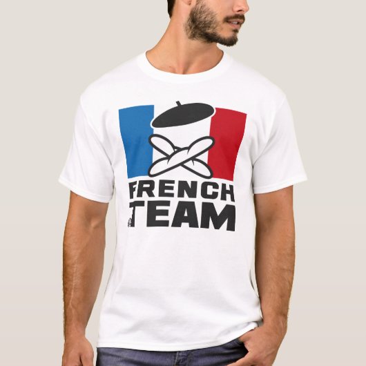 FRENCH TEAM 2 Tシャツ (正面)