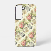 French Theme Vintage Paris Samsung Galaxyケース (裏面)