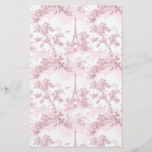 French Toile Bridal shower emoji Pictionary game (裏面)