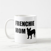 Frenchieのお母さん コーヒーマグカップ (左)