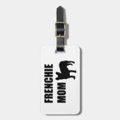 Frenchieのお母さん ラゲッジタグ (正面縦)