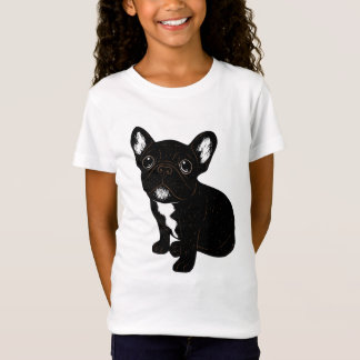 FrenchieのかわいいBrindle子犬 Tシャツ
