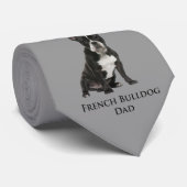 Frenchieのパパのタイ ネクタイ (ロール)