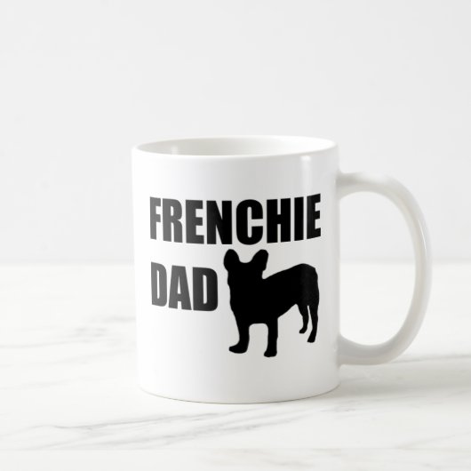 Frenchieのパパ コーヒーマグカップ (右)
