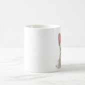 Frenchieの微笑のマグ コーヒーマグカップ (中央)