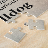 Frenchieの特性のジグソーパズル ジグソーパズル (側面)